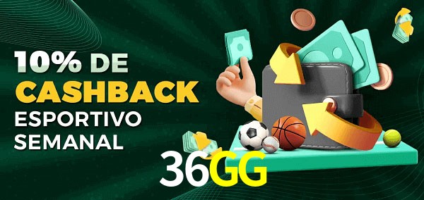 10% de bônus de cashback na 36GG